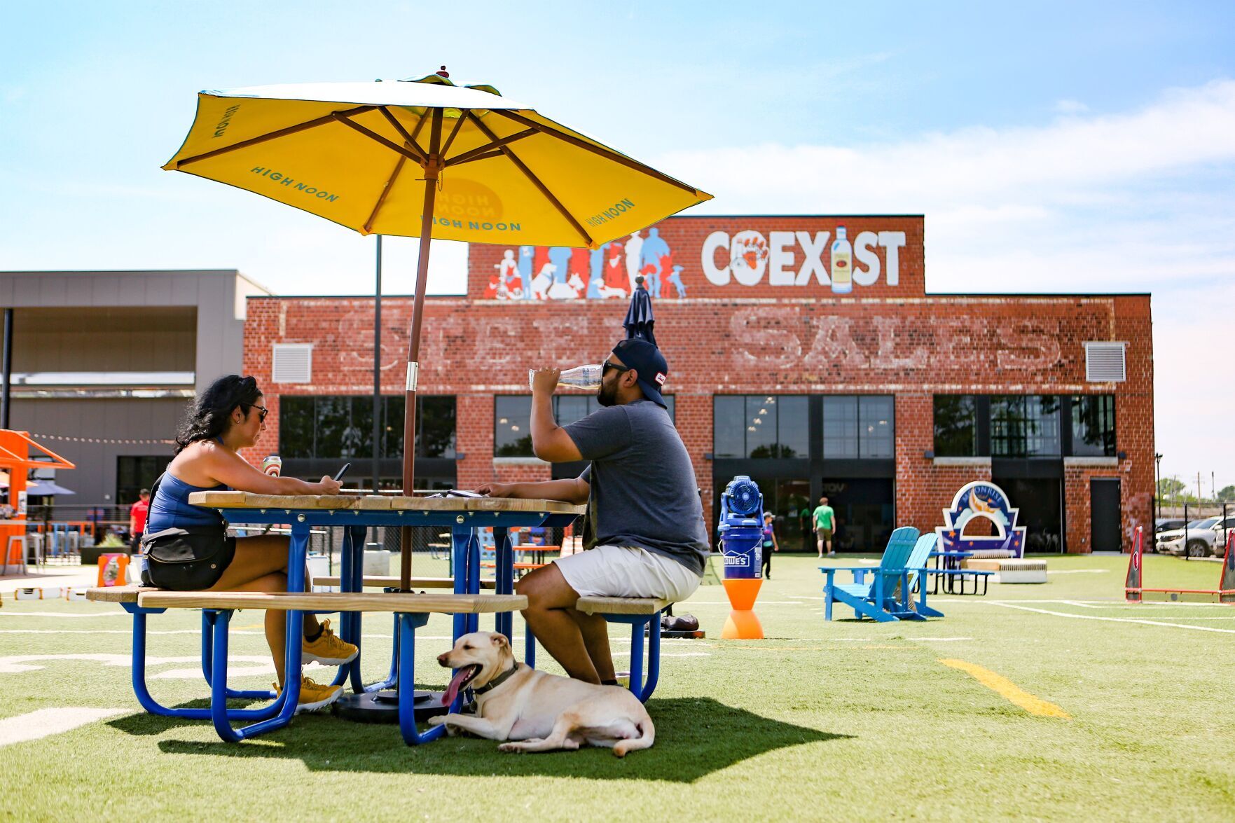 Bar K, a combination bar, restaurant and dog park, has something for everyone